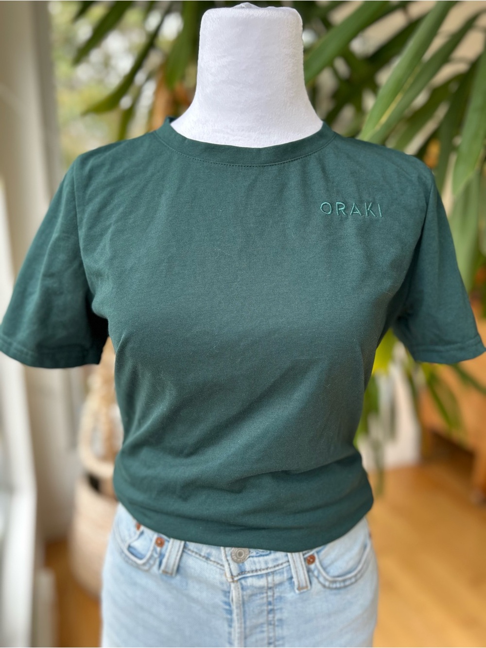 ORAKI Forest Green Short Sleeve Tee